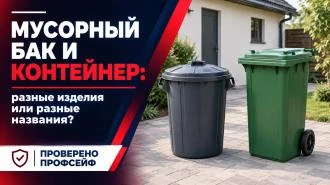 Мусорный бак и контейнер: разные изделия или разные названия?