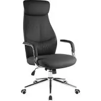 Кресло руководителя Bell (экокожа черная)